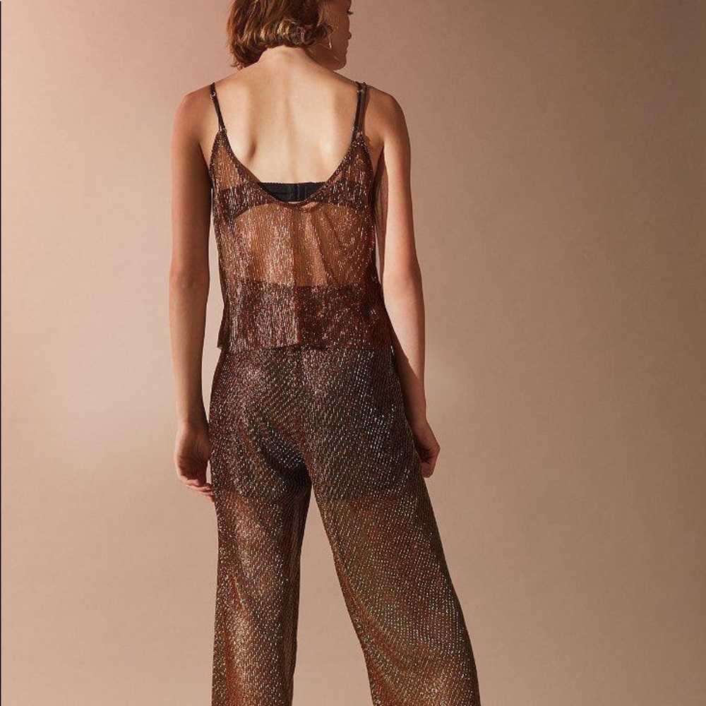 UO NWOT Pleated accordion set